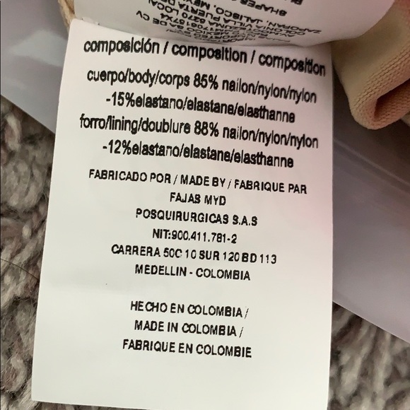 FAJA COLOMBIANA M&D LARGE GIRDLE SIZE S/M F0078 - Picture 7 of 11